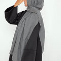 Hijab Infinity Pied - De - Poule - Élégance Classique & Moderne - Mimi Kiseki