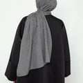 Hijab Infinity Pied - De - Poule - Élégance Classique & Moderne - Mimi Kiseki