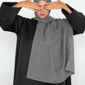 Hijab Infinity Pied - De - Poule - Élégance Classique & Moderne - Mimi Kiseki