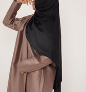 Hijab Origin Noir - Élégance Profonde et Intemporelle - Mimi Kiseki