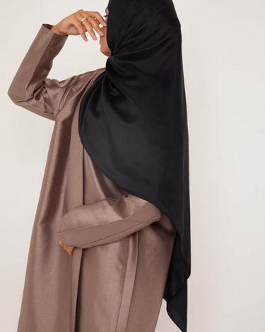 Hijab Origin Noir - Élégance Profonde et Intemporelle - Mimi Kiseki