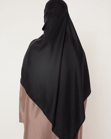 Hijab Origin Noir - Élégance Profonde et Intemporelle - Mimi Kiseki